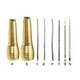 thumbnail image 3 of Toystoory Costura Awl Tapers Hook Canvas Craft resistente al desgaste Desmontable Extraíble Hueco Reparación Crochet Sole Pin Real Cooper Type2 NO2, 3 of 6