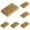 Coffee 6 Packs, variant on CozyFiel Natural Scrub Pad, 2 Pack Coconut Fiber Scouring Sponge for Kitchen and Bathroom, Brown