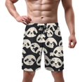 thumbnail image 2 of NICKSUN Men's Swim Trunks, Cute Print Quick Dry Summer Board Beach Shorts with Mesh Lining and Pockets, 2 of 6