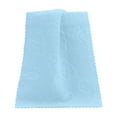 thumbnail image 4 of Btomtd 5pcs Bear Embossed Hand Towels Set Soft Absorbent Towel for Cleansing and Face Washing Plain Towels for Bathroom - 23.62'x11.81', Blue, 4 of 7
