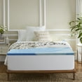 thumbnail image 1 of Sleep Innovations Cooling Gel Memory Foam Mattress Topper, Twin, 2 Inches, 1 of 5