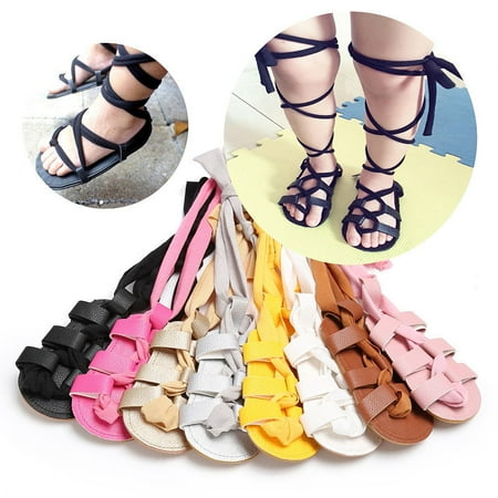 Hirigin 2019 Newborn Infant Baby Girl Pu Leather High Bandage