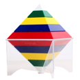 thumbnail image 2 of Variables Jinta Tour Magique Casse-Tête Pyramide Jouet Sagesse Assemblé Modélisation Éducation Précoce Blocs de Construction Diamant, 2 of 3