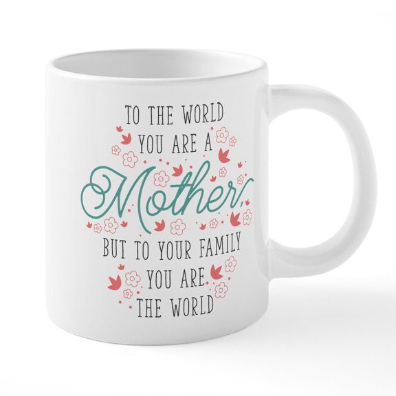 CafePress - You Are The World Mugs - 20 Oz White Ceramic Mega Mug
