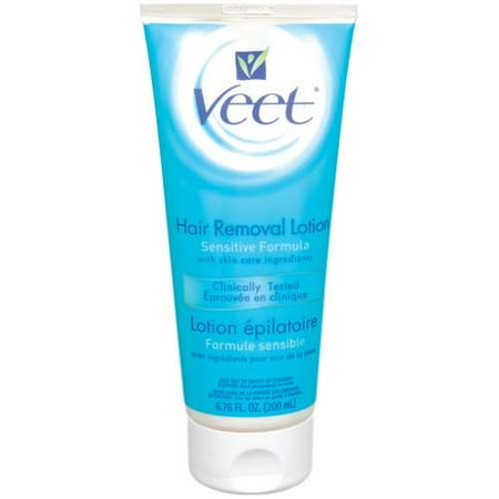 Veet Sensitive Formula Hair Removal Lotion, 6.8 Fl. Oz.