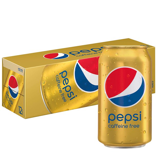 Pepsi Caffeine-Free Cola Soda, 12 Fl. Oz., 12 Count ...