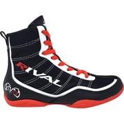 RIVAL Boxing Youth RSX-Future Lo-Top Boxing Shoes - 5 - Black/White/Red