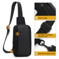thumbnail image 2 of Mochila bandolera para hombre y mujer, ligera, para el pecho, bandolera, hombro, 2 of 8
