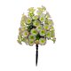 thumbnail image 2 of Flores artificiales para jardines exteriores con pinchos en el suelo, decoración blanca de trompeta para jardín, patio o macetas de interior, plástico resistente a la intemperie, 2 of 6