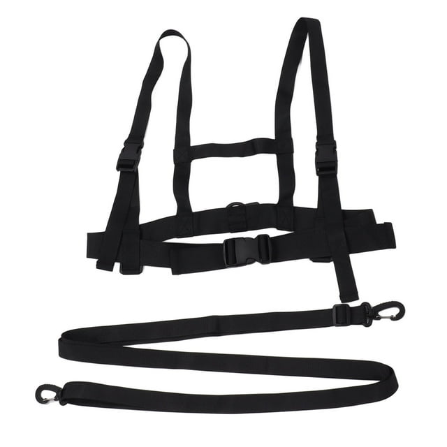 Harnais de Ski pour Enfants, Accessoires Amovibles en Nylon Renforce la Confiance Poignée Texturée Harnais d'Entraînement de Ski Réglable pour Planche à Roulettes pour Débutant