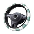 thumbnail image 2 of Cauagu Not All Who Wander Are Lost1 Print Car Steering Wheel Cover - Universal Car Accessory for Diverse Cars for Steering Wheel with a Diameter of 14.5"-15", 2 of 7