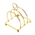 thumbnail image 4 of DOLITY Stainless Steel Toast Rack Compact Countertop Household Serving 3 Slice Slot gold, 4 of 9