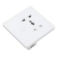 thumbnail image 1 of Toma de corriente inteligente WIFI, toma de corriente inteligente con control táctil Toma de corriente inteligente WIFI con control remoto Toma de corriente inteligente impulsada por el rendimiento, 1 of 8
