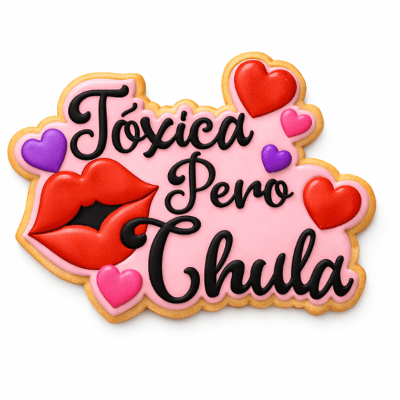 Toxica Perro Chula Cookie Cutters with Stamp Size Option