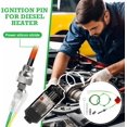 thumbnail image 5 of 8pcs Glow Plug Repair Kit Diesel Heater Accessories 12V 5KW Parking Diesel Heater Glow Ignition Plug Kit with Filter Car Ceramic Heater Repair Parts Fit, 5 of 5