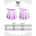 thumbnail image 6 of J. METHOD Women’s Skater Skirt Elastic Waist Casual Mini Flared Swing Pleated Skirts Made in USA NEWSK06 Pastel Pink S, 6 of 6