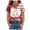 Brick Red, variant on Toddler Baby Girl Halloween Shirt Colorful Ghost Graphic T-Shirt Cute Bow Ghost Spooky Season Short Sleeve Tees Tops(Hot Pink,11-12 Years)