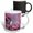 Multicolor, variant on 3drose, Song Sparrow in Eastern Redbud Tree, Marion, Il, 11oz Two-tone Red Mug