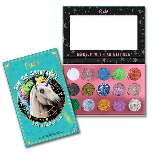 RUDE Palette de Paillettes Sin of Glittony