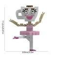 thumbnail image 3 of 4 Inch Italian Brainrot Building Blocks Set Ballerina Cappuccina Patience and Concentration Exercise Game,Gift For Him and Her in Christmas&Halloween (F), 3 of 6
