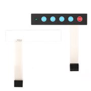 1x5 for Matrix Array LED 5 for Key Membrane Switch Keypad Keyboard Auto Menu for Projects