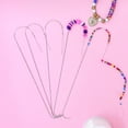 thumbnail image 6 of 4 Pieces Bead Needle Big Eye Beading Needle 15.5cm Metal Sewing Needle Threading Needle for Beads Large Collapsible, 6 of 8