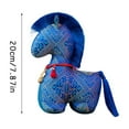 thumbnail image 3 of Lucky Horse Ornament, 7.8-Inch Chinese New Year Mascot, Year of The Horse Spring Festival Decoration, 3 of 5