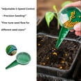thumbnail image 2 of 6 Pcs Mini Seed Spreader Set, Trianu Mini Sowing Seed Dispenser, Small Seed Planter Tool, Manual Seedlings Dibber and Widger Set, Seed Sower Spreader Handheld for Tiny Seeds (Green), 2 of 7