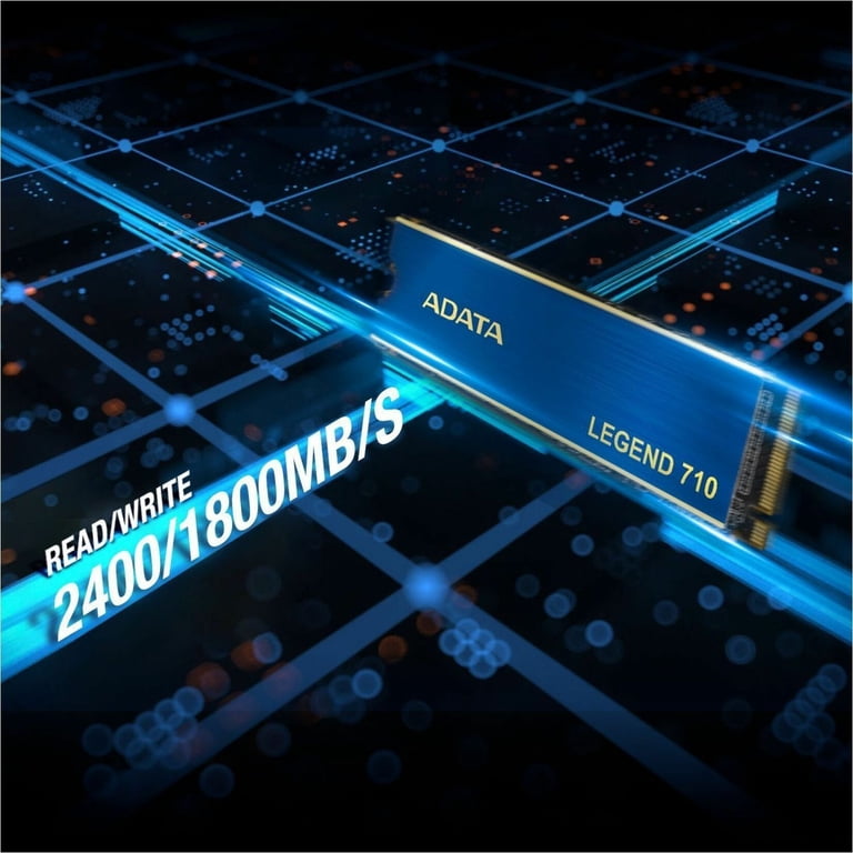 ADATA 1TB Legend 710 PCIe Gen3 x4 M.2 2280 Solid State Drive, up