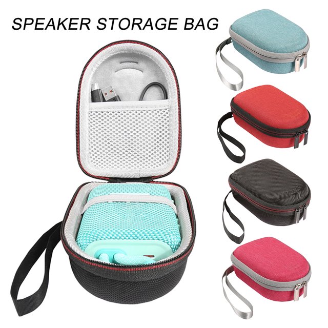 Funda protectora para altavoz portátil inalámbrico Bluetooth SUSUchens, funda de transporte para JBL GO 3, color rosa