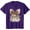Purple, variant on Funny Bunny Face Glasses Bandana Leopard Rabbit Happy Easter T-Shirt