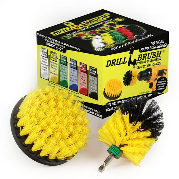 Drill Brush - Power Tool Cleaning Attachment - Drill Brush Set - Shower Drill Cleaning Brush - Bathroom Cleaning Brush Set - Scrub Brush For Drill - Cleaning Brush Kit - Drill Brush Attachment Kit