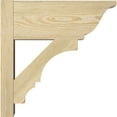 thumbnail image 3 of Ekena Millwork 8"W x 18"D x 18"H Balboa Rough Sawn Traditional Outlooker, Douglas Fir, 3 of 4