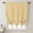 Beige, variant on Hilingoto Thermal Insulated Balloon Roman Curtain, Adjustable Tie-Up Room Darkening Window Panel, Rod Pocket Drapes for Bathroom Kitchen Small Window, 60x120cm, Red