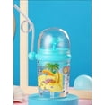 thumbnail image 1 of Shengshi Cute Children's Whale Spray Drinking Cup, Children's Sippy Cup, Kid's Drop-Proof Cup With Straw, 250m Portable Baby Cups with Straw, Let Child Drink More Water, Funny Crossbody Strap Design, 1 of 4