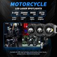 thumbnail image 3 of 4Pcs Motorcycle Turn Signal Light 12LED 12V Universal Sequential Indicator Light for Motorbikes, 3 of 3