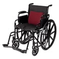 thumbnail image 4 of DMI Lumbar Support Cushion Burgundy Foam Aids to Daily Living 555-7921-0700 - 1 Ct, 4 of 9