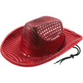 thumbnail image 4 of Elegante sombrero de vaquero con purpurina, decoración estilo vintage, divertido sombrero de fiesta, 4 of 5