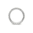 thumbnail image 5 of 2.00 Carat (Ctw Color H-I, SI2-I1) Ladies Diamond Eternity Wedding Band Ring in 14K White Gold, 5 of 7
