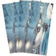 thumbnail image 2 of Dreamtimes Christmas Snowman Kitchen Towels, 18 x 28 Inch Super Soft and Absorbent Dish Cloths for Washing Dishes, 1 PCS Reusable Multi-Purpose Microfiber Hand Towels for Kitchen, 2 of 7