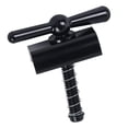 thumbnail image 2 of Abrazadera de bisagra plegable Cola para bicicleta CNC Negro, 2 of 8