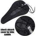 thumbnail image 4 of Funda para sillín de bicicleta, funda de cojín de espuma para sillín de bicicleta para bicicleta de montaña (negro) Rojo Verde  Cocina, Decoración y Otros, 4 of 5