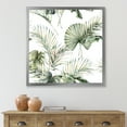 thumbnail image 3 of Designart 'Monstera and Coconut Leaves With Tropical Pattern' Traditional Framed Art Print, 3 of 4