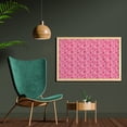 thumbnail image 2 of Flowers Wall Art with Frame, Vintage Roses Pattern in Watercolor Style Floral Design, Printed Fabric Poster for Bathroom Living Room, 35" x 23", Pale Pink Dark Coral, by Ambesonne, 2 of 2