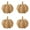Khaki 4PCS, variant on YWIYIUD 4inch Fall Pumpkin Decoration Artificial Wicker Handmade Pumpkin for Christmas Autumn Thanksgiving Day Home Dining Table Coffee Table Decoration Party Decoration Gift ﻿ 1/2/4PCS