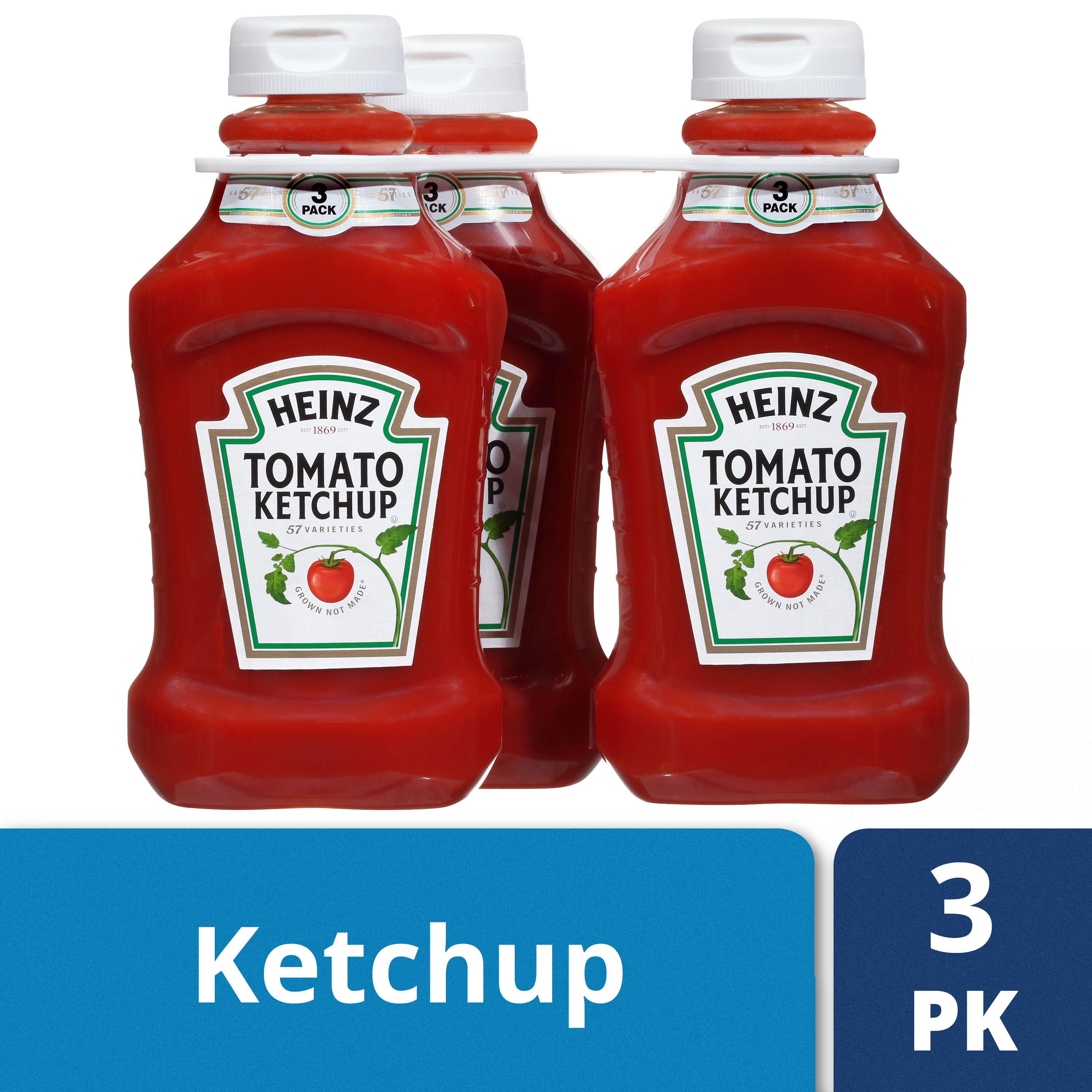 Heinz Tomato Ketchup, 3 ct 44 oz Bottles