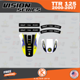 thumbnail image 2 of Kalair GFX Graphics Kit for Yamaha TTR125 (2000-2007) Vision Series, 2 of 5