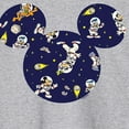 thumbnail image 3 of Mickey & Friends - Space Pattern - Men's Long Sleeve T-Shirt, 3 of 5