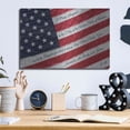 thumbnail image 6 of Luxe Metal Art 'I Pledge Allegiance II' by Lori Deiter, Metal Wall Art, 16"x12", 6 of 9