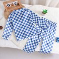 thumbnail image 6 of HFHAPW Girls Pajamas Silk Satin Pajama Set Long Pjs Button Down Sleepwear Soft Lightweight 2Pcs Nightwear for Kids,3-4 Y, 6 of 9